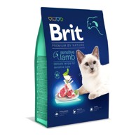 BRIT Premium by Nature Sensitive Cat janjetina 1,5 kg