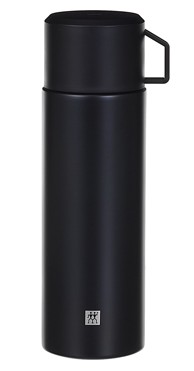 ZWILLING Termosica sa šalicom, 1 L, nehrđajući čelik, crna