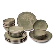 BONAMI SELECTION Servis za jelo 16 kom od kamenine Nephrite