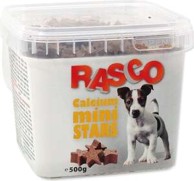 RASCO Poslastica mini zvjezdice 0,7 cm, 500 g, s kalcijem
