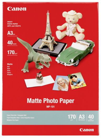CANON Foto papir MP-101 A3 matte 170 g 40 listova