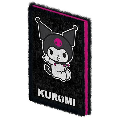 PYRAMID Bilježnica Hello Kitty Kuromi, plišana