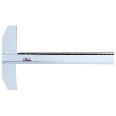 ARDA T-ravnalo, aluminijsko, fiksna glava, 80 cm