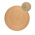 HANSE HOME Obostrani juten okrugao tepih u prirodnoj boji ø 100 cm Braided Gold 