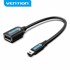 VENTION Adapter USB MINI (m) na USB OTG (ž) 0.15 m CCTBB PVC crni