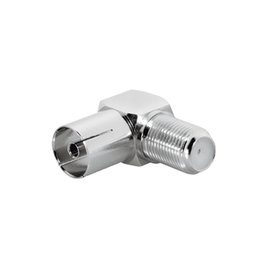 OPTICUM Adapter F-konektor ženski na TV ženski, kutni