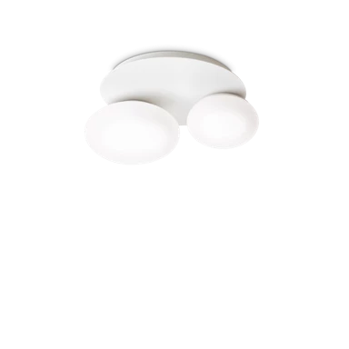 Ninfea IDEAL LUX Stropna svjetiljka ID306957, PL2, bijela, GX53
