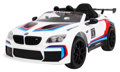 Auto na akumulator BMW M6 GT3, bijela