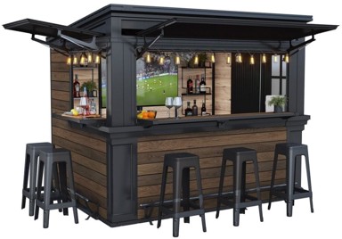 KETER Vrtna kućica i bar Deco 271553