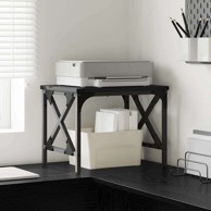 Držač za printer, crni hrast, 40 x 30 x 31 cm, konstruirano drvo