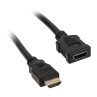 INLINE HDMI produžni kabel muški/ženski, crni, 1 m 17631G