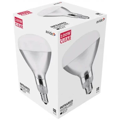 Infrared e27/100w heating lamp r125 za piliće