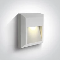Vanjska zidna LED svjetiljka, DM67388B/W/V, 2 W, CCT, Dark Light, IP65, bijela