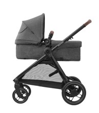 MAXI-COSI Dječja kolica 3u1 Zelia S Trio, košara, autosjedalica, tamnosiva