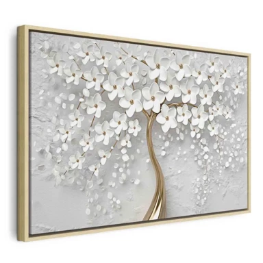 Slika Magic Magnolia, jednodijelna, široka, 90x60 cm