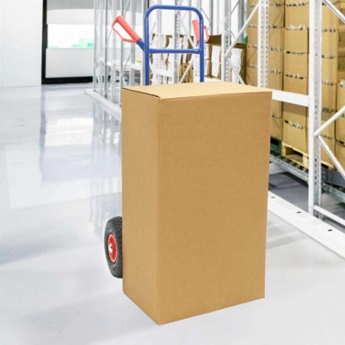 Ručna trola 49,5 x 53 x 114 cm, čelik, plava i crvena