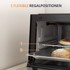 HOMESTAR Mini pećnica 9 L, crna