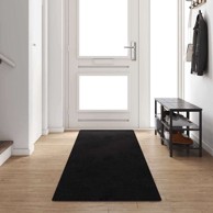 Tepih staza Crna 80 x 400 cm 100% Polipropilen Tuft