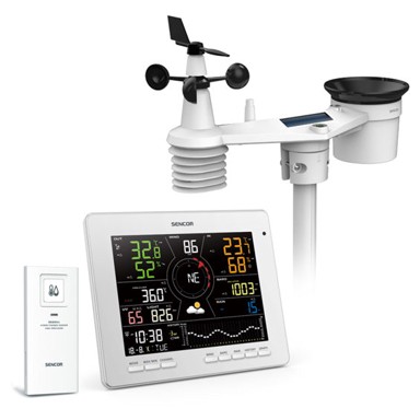 SENCOR Vremenska stanica SWS 16600 WiFi SH, crna