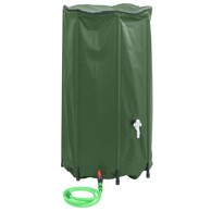 Spremnik za vodu sa slavinom sklopivi 380 L PVC