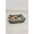 MIACARA Krevet za pse Comodo Sage M/L, 110×87 cm, kadulja zeleni