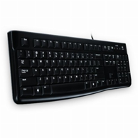 LOGITECH Tipkovnica K120 for Business, USB, QWERTZ mađarska, crna