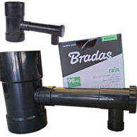 BRADAS Hvatač kišnice 90 mm, grafit