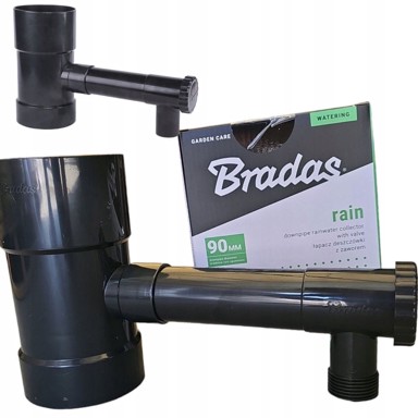 BRADAS Hvatač kišnice 90 mm, grafit