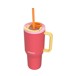 Kambukka Rio Tumbler, termos čaša s teleskopskom slamkom, 950 ml, pink papaya