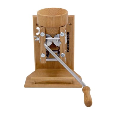 ESCHENFELDER Zidni valjak za žitarice Korn-Quetsche, drveni lijevak