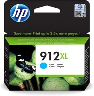 HP Tinta za printer 912XL, 3YL81AE, cyan, za OfficeJet 801x/802x