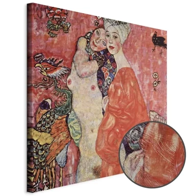 Slika Gustav Klimt – The Women Friends, 60x60 cm, Premium Print