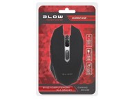 BLOW Gaming miš Adrenaline Hurricane2, USB, 2400 DPI, crna