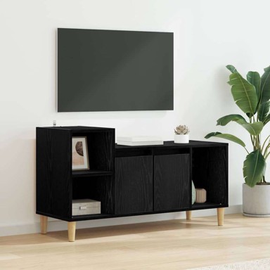 TV ormar, 100 x 35 x 55 cm, konstruirano drvo, crni hrast