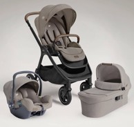 JOIE Komplet kolica Finiti Trio 3 u 1 + košara Ramble XL + autosjedalica i-Snug 2, Maple