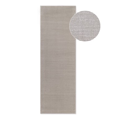 ELLE DECORATION Siva/krem staza 80x240 cm Perles Dolomite