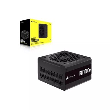 CORSAIR Napajanje RM1000e CP-9020264-EU, 1000W, ATX v3.1, 120mm ventilator, 80+ Gold, modularno
