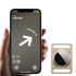 GS Aluminijska futrola s karabinerom za APPLE AirTag 1/2, zlatna