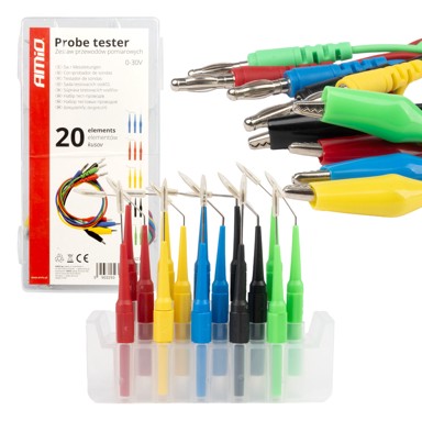 AMIO Set mjernih kabela 20 kom