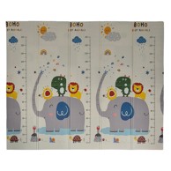 BEBESTARS Dvostrana podloga za igru BOHO, 180x200 cm