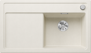 BLANCO Sudoper Zenar 45 S InFino, Silgranit, bazen desno, nježno bijela