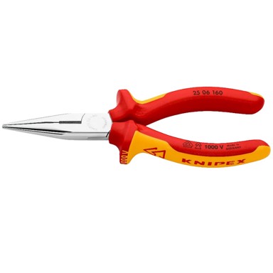 KNIPEX Električarska kliješta produžena ravna, 160 mm, 1000V