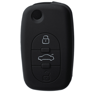 Maskica za ključ Audi A2, A3, A4, A6, TT, silikonska, crna