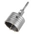 TOPEX Karbidna kruna s SDS Plus adapterom i pilotnim svrdlom, 80 mm