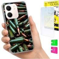 Maskica za Oppo A5X, sa zaštitnim staklom 9H