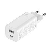 XIAOMI Brzi punjač, 65W, GaN, Type-A/Type-C, bijeli