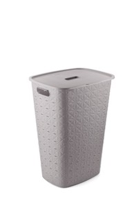 CURVER Koš za rublje Softex, 56 l, 43.5 x 33.5 x 60 cm, krem