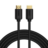 BASEUS HDMI 2.0 kabel, 4K, 60 Hz, 3D HDR, 18 Gbps, 3 m, crni (CAKGQ-C01)
