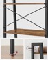 SONGMICS Ljestve polica 5 razina 562 x 32 x 1721 cm smeđa