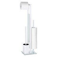 WENKO Četka za toalet s držačem toalet papira Rivalitaw